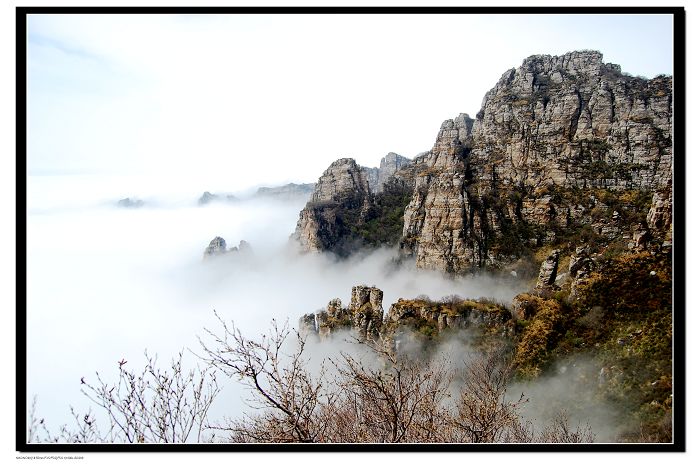 白石山 摄影 春天来了