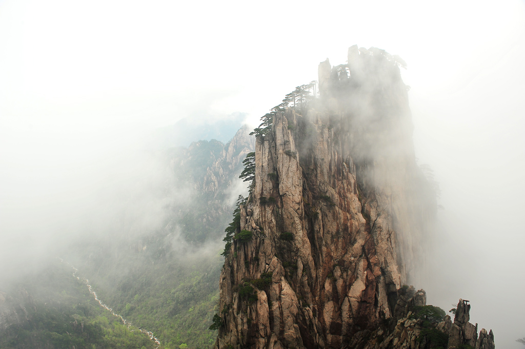 雾中黄山 摄影 月风清