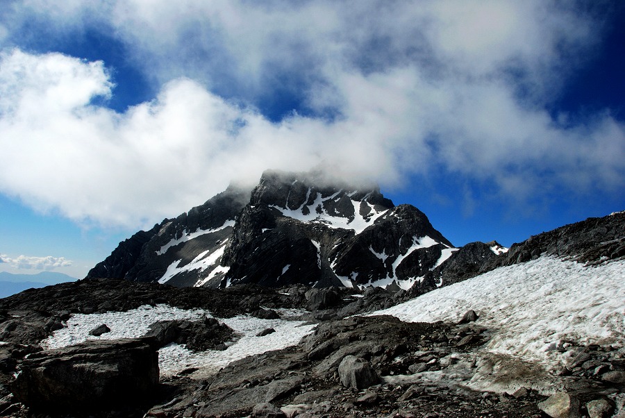 雪山情 摄影 山枣