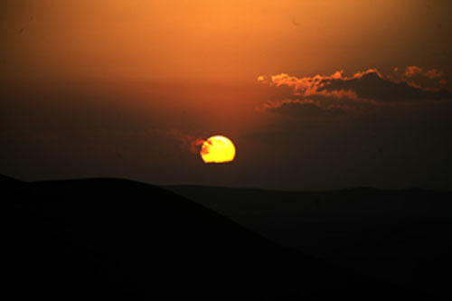 夕阳 摄影 冰山客