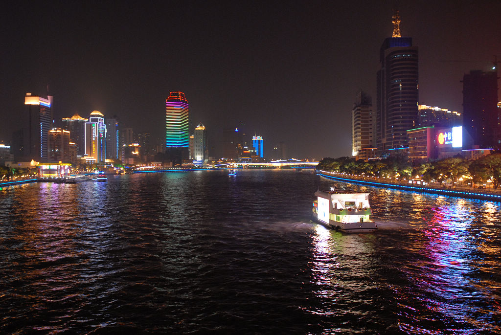 珠江夜景 摄影 普尔东京