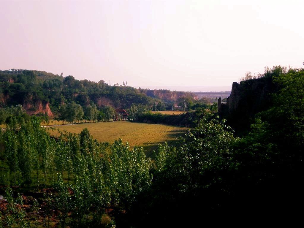 西霞院水库坝下风景 摄影 玉庵