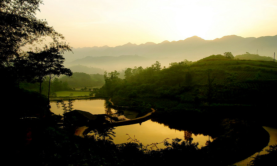 静静的山乡 摄影 山野俗夫