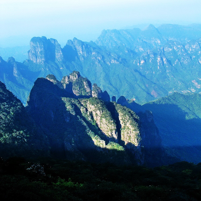 大山深处 摄影 山谷