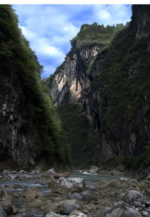 百里峡河谷 摄影 巴山猎人007