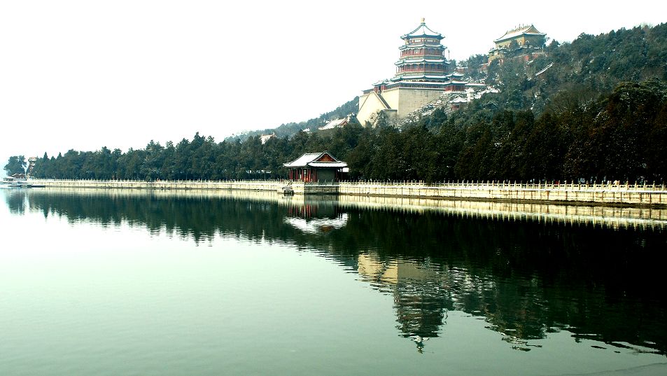 颐和园万寿山雪景 摄影 花皮蛇