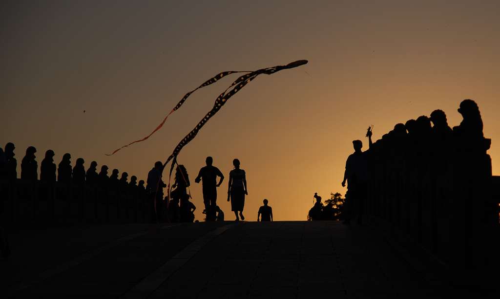 夕阳下 摄影 小王老师