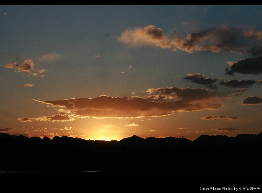 京郊那一抹夕阳 摄影 中年知识分子