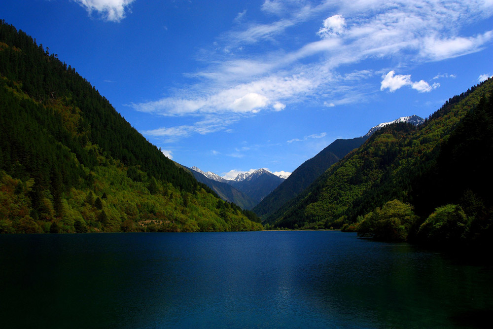 静秘的湖 摄影 土土人