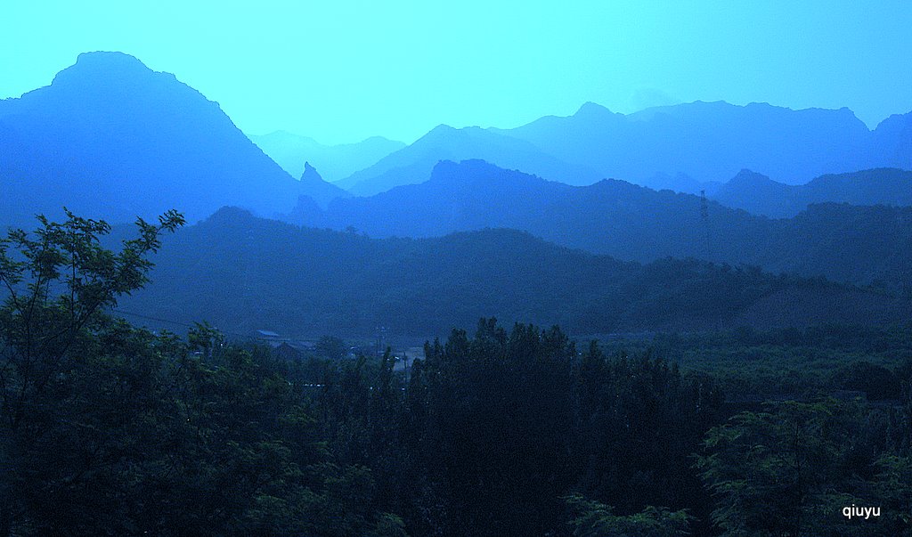 山的那边 摄影 秋雨