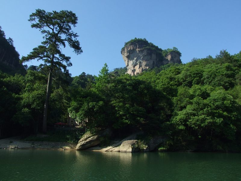 武夷溪水大王峰 摄影 九曲清流溪