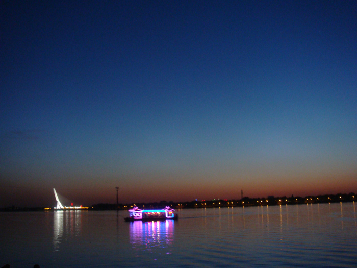 松花江夜景 摄影 蔷薇梢