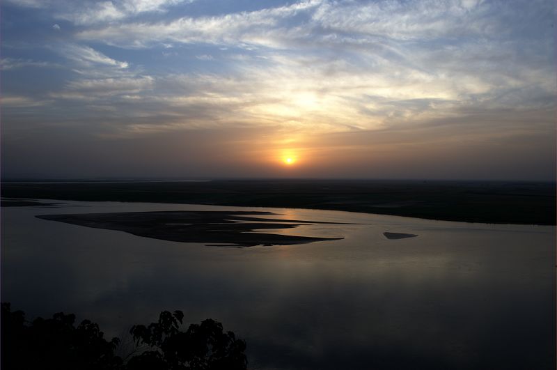 夕阳黄河 摄影 xiangwangduo