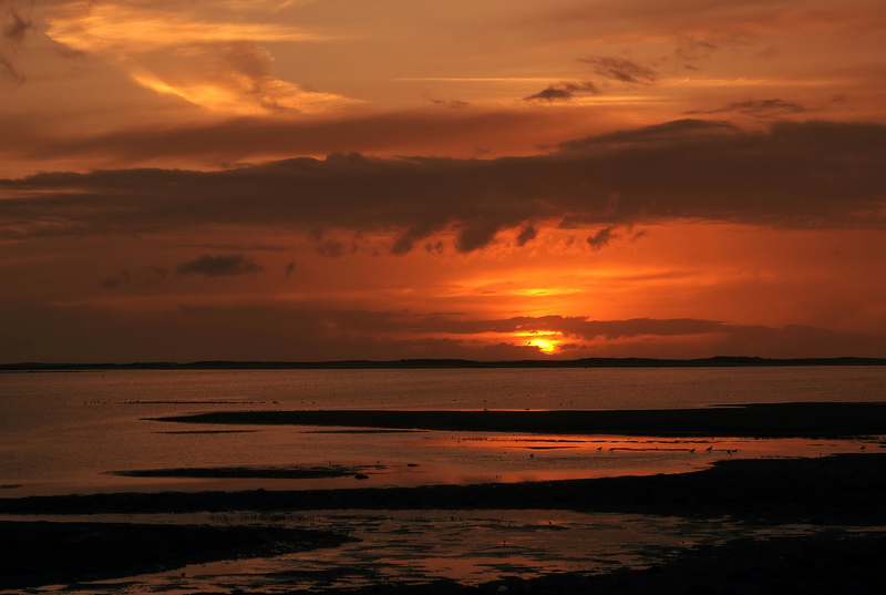 青海湖夕照 摄影 源上人