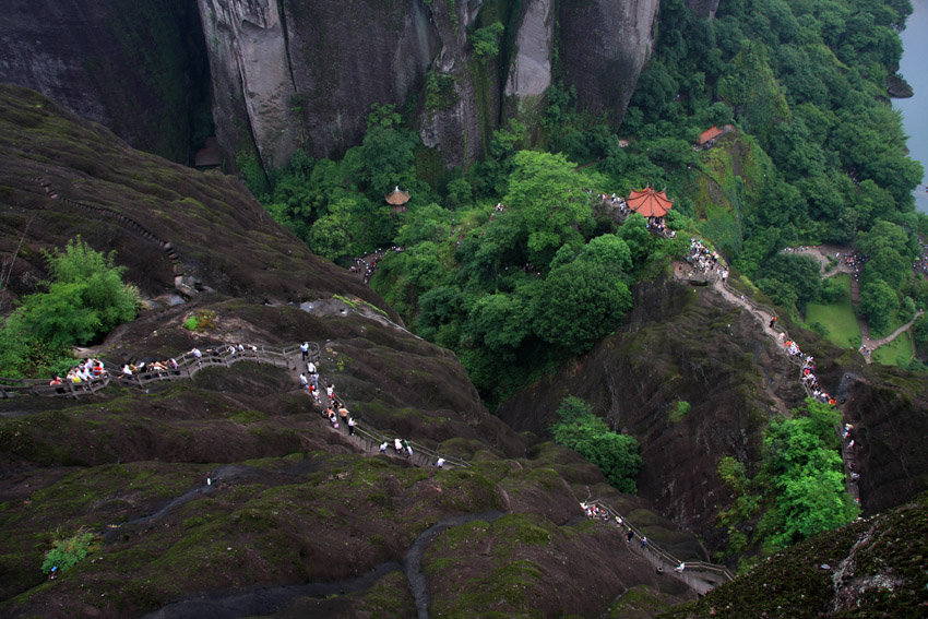 武夷山风光-------山路 摄影 老过