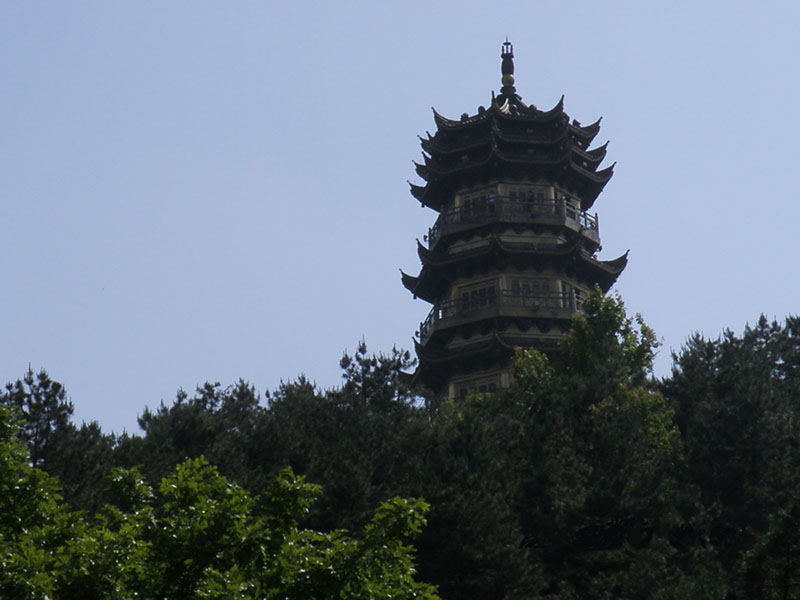 九华山的风景 摄影 顺风船