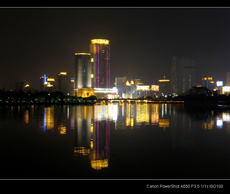 宁波三江口夜景 摄影 山林