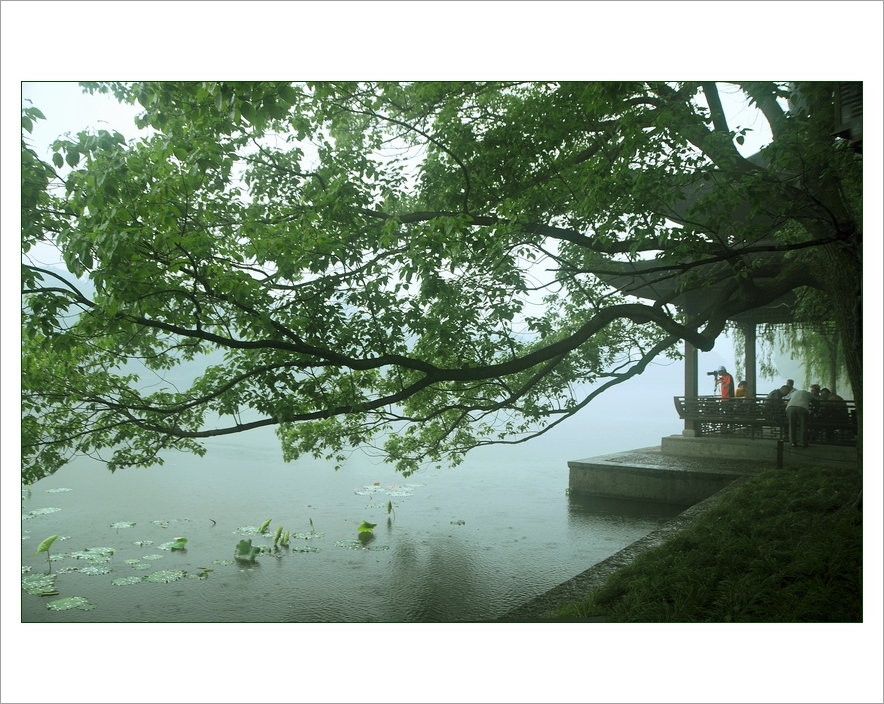 西湖雨景—5 摄影 门鼻儿