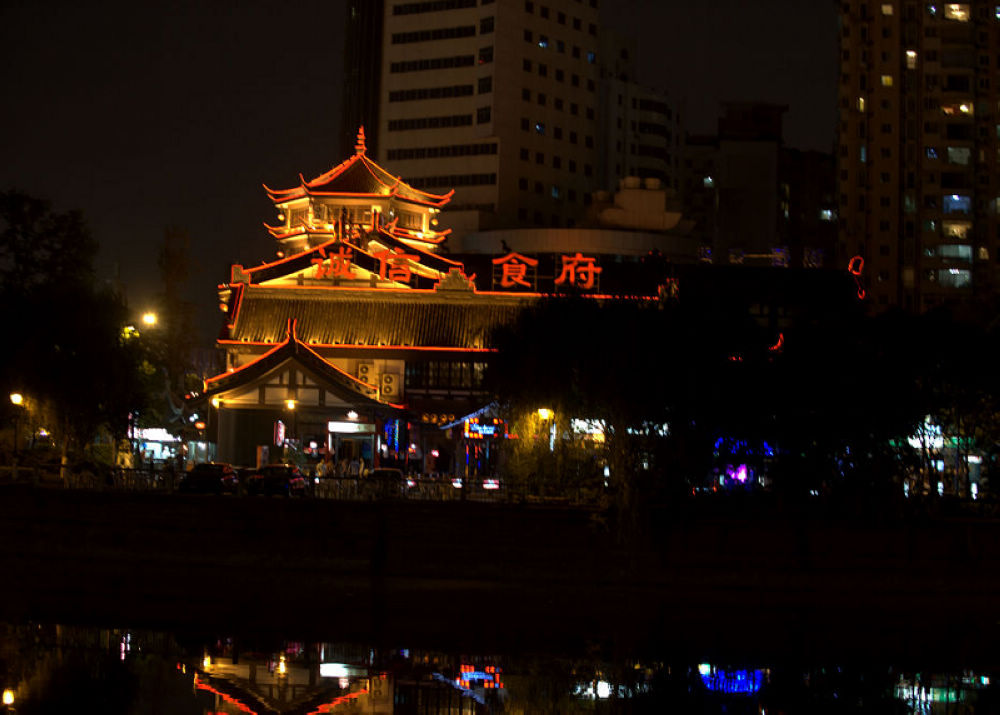 成都夜景 摄影 jianzhon