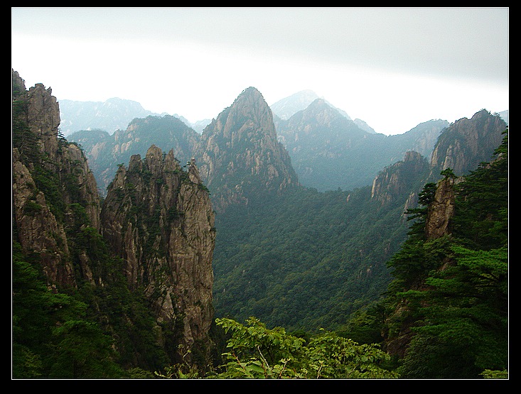 黄山一景 摄影 睡觉的鱼