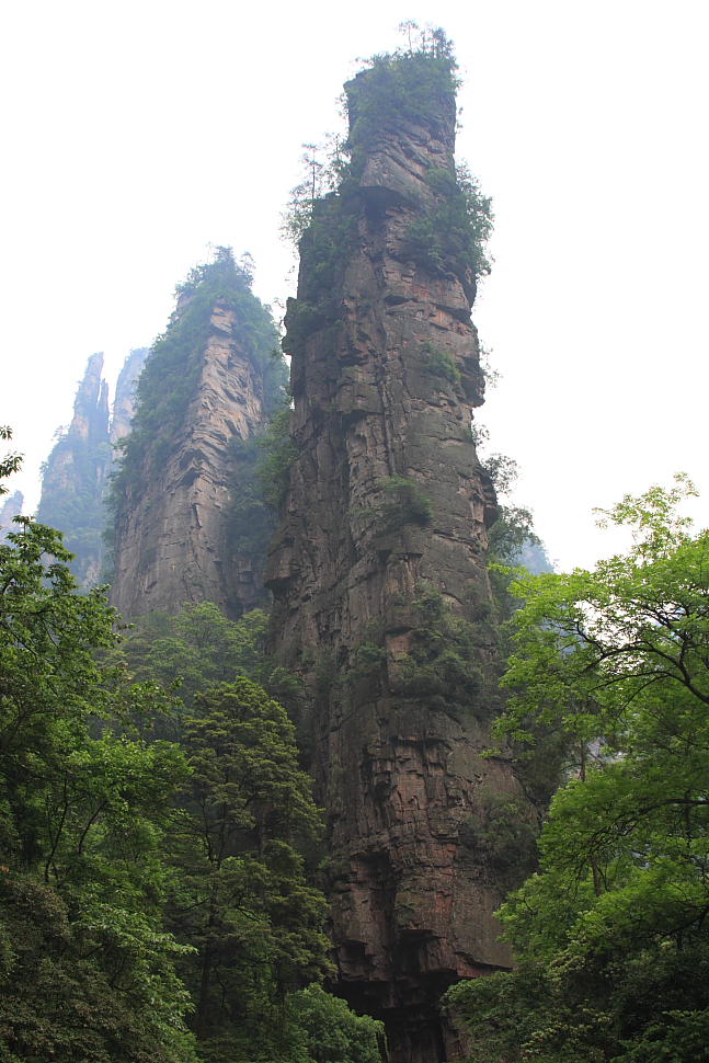 张家界风光：蜡烛峰 摄影 莱茵苑人