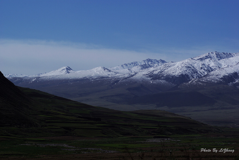 雪山 摄影 center