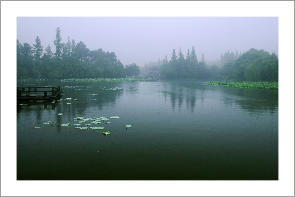 西湖雨景—6 摄影 门鼻儿