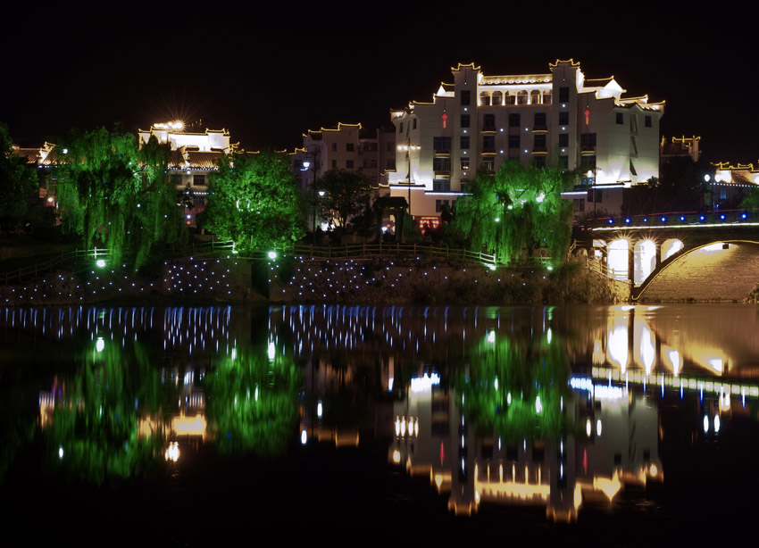 夜景 摄影 林绿