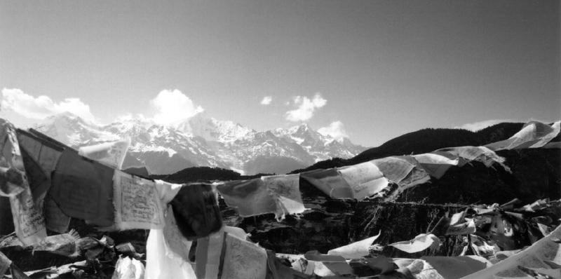 梅里雪山（二） 摄影 黑白写真