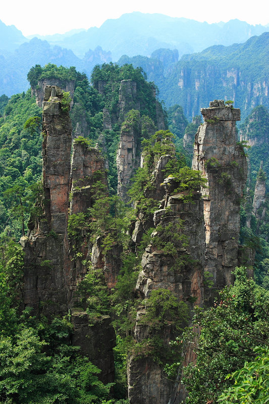 张家界：地球成长的印记 摄影 阿南黄