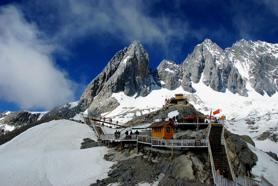 雪山影像 摄影 山枣