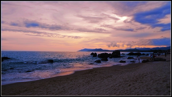 海霞 摄影 水岸