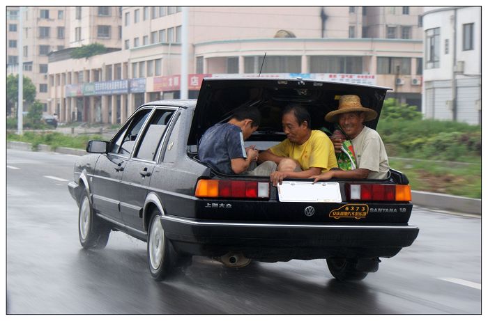 顺风车 摄影 叶之缘