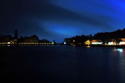 云中湖夜景 摄影 CAOSHUNBIN