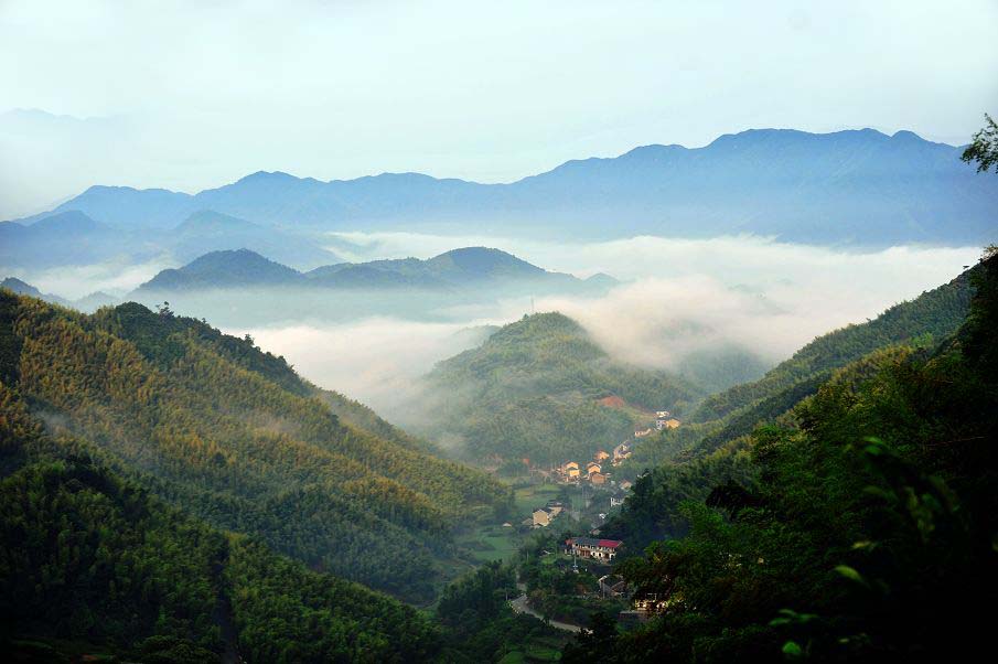 《山区的早晨》 摄影 打渔人