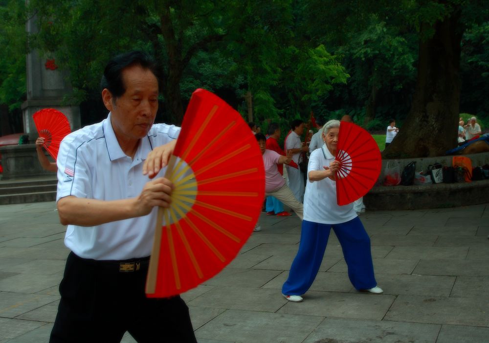 晨练 摄影 卧龙隐士