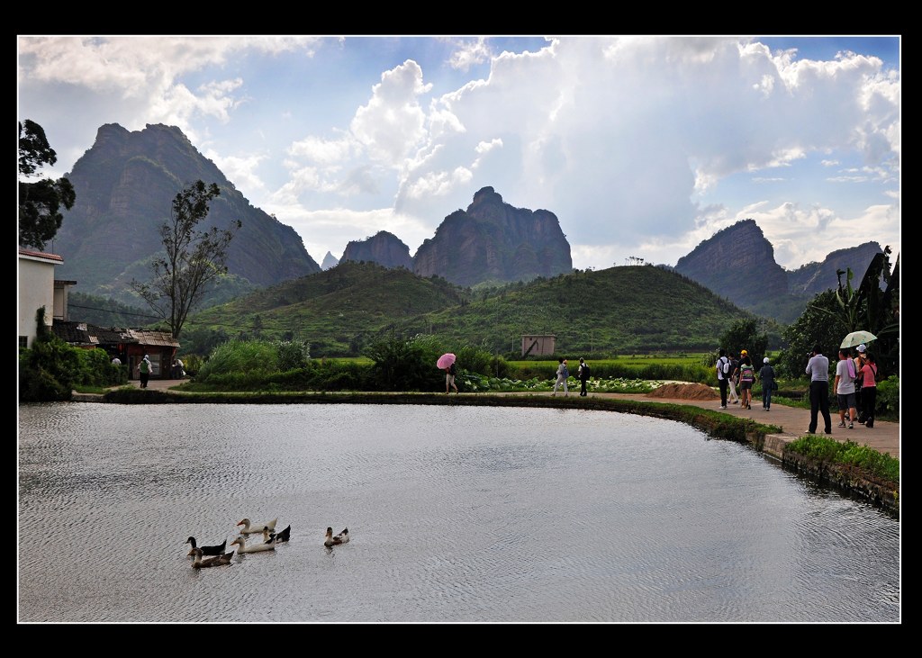 丹霞乡村小景 摄影 温馨的我