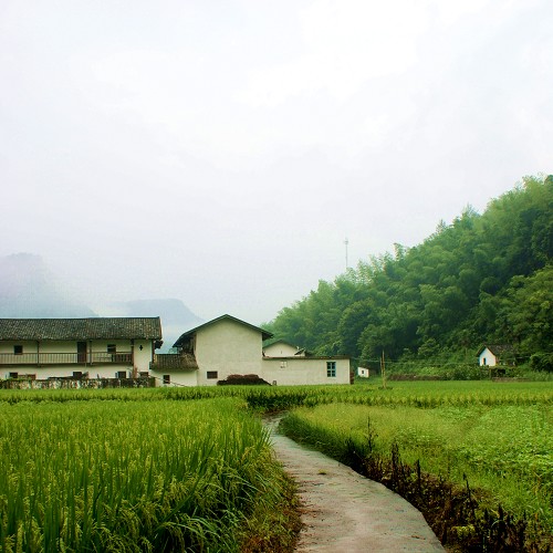 赣南小山村 摄影 夜龙川