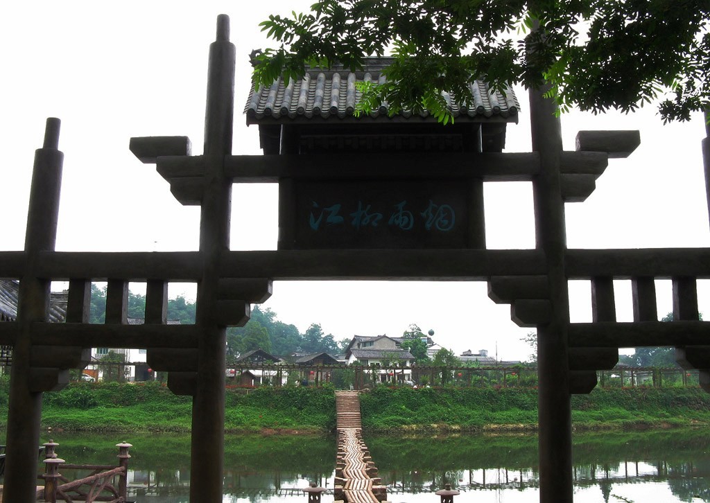 柳江古镇 烟雨柳江 摄影 老歪客