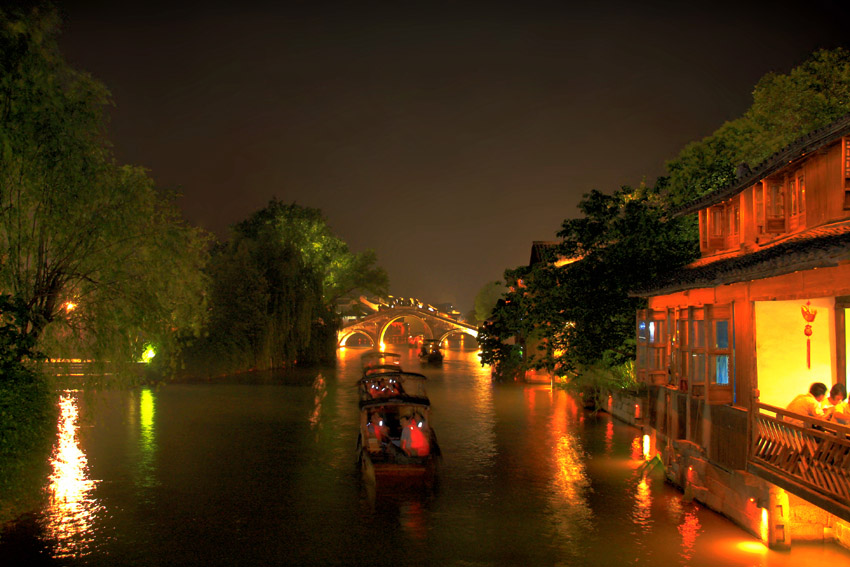 乌镇西栅夜景之一 摄影 淳哥