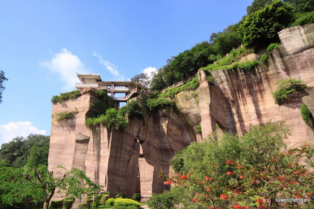 莲花山古采石场 摄影 luweichenga