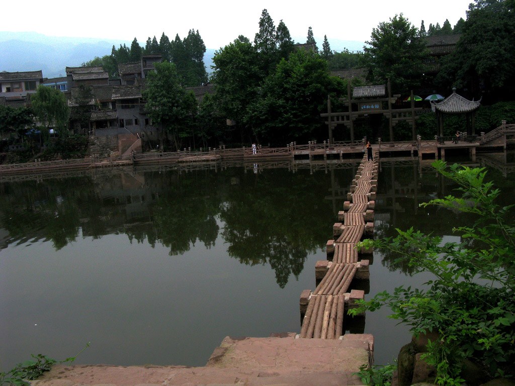 柳江古镇 烟雨柳江 摄影 老歪客