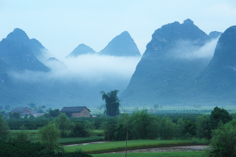 乡间 摄影 蒙山桂林