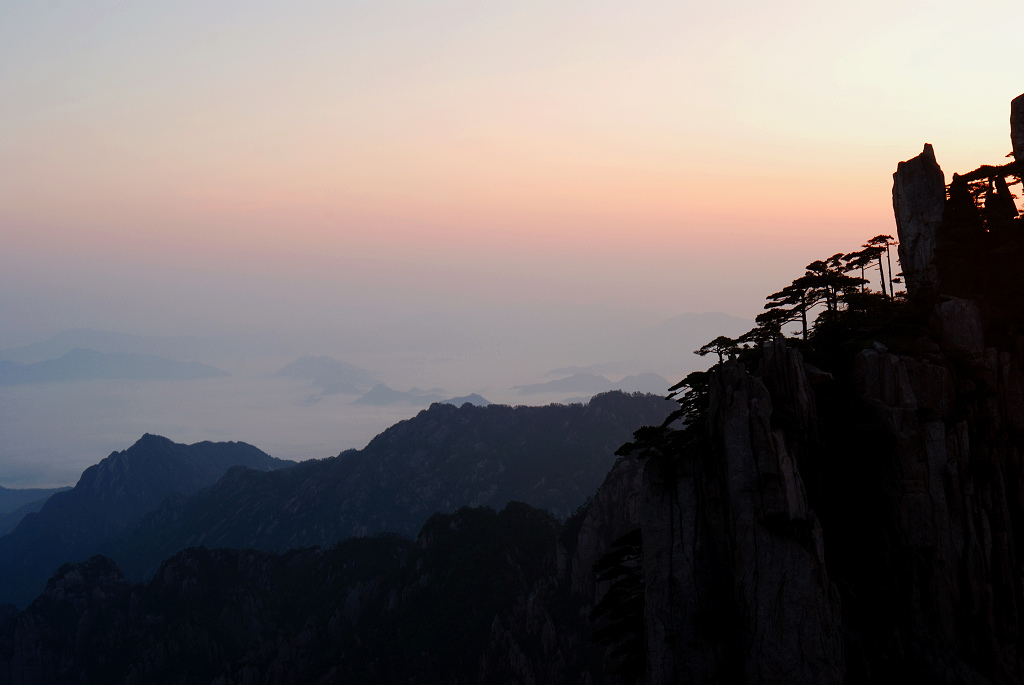 黄山－始信峰 摄影 日出A