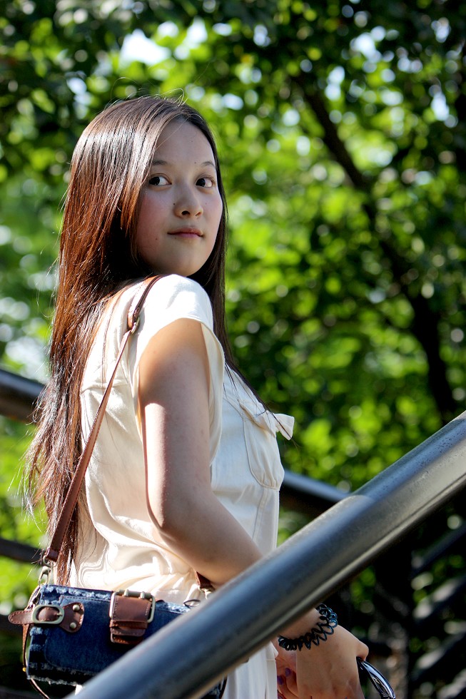 人像外拍  青春美少女 摄影 啊蓝天