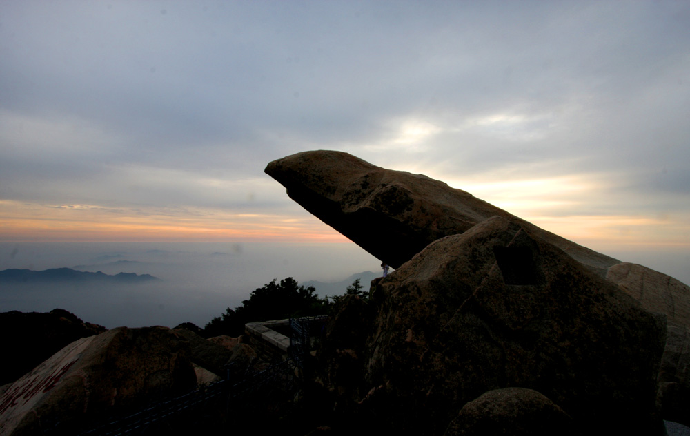 泰山 云海 朝霞（四） 摄影 mglao