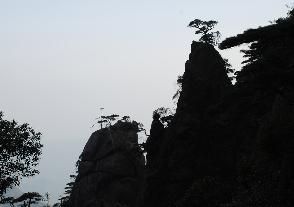 三清山晨影 摄影 缤纷的大地