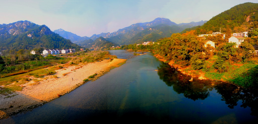 潜河风光 摄影 夕阳颂影