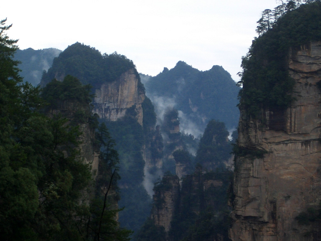 雾里看山 摄影 字不量力