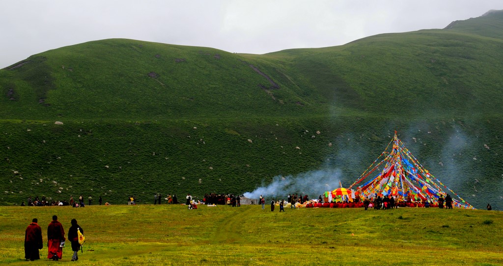 心随幡动(一) 摄影 高原风景